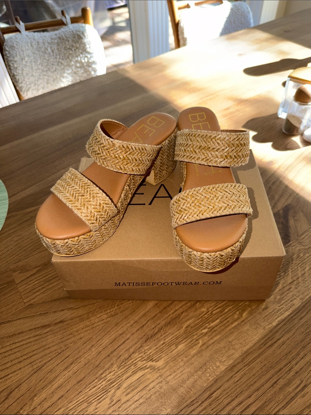Beach by Matisse Ocean Avenue Camel Raffia